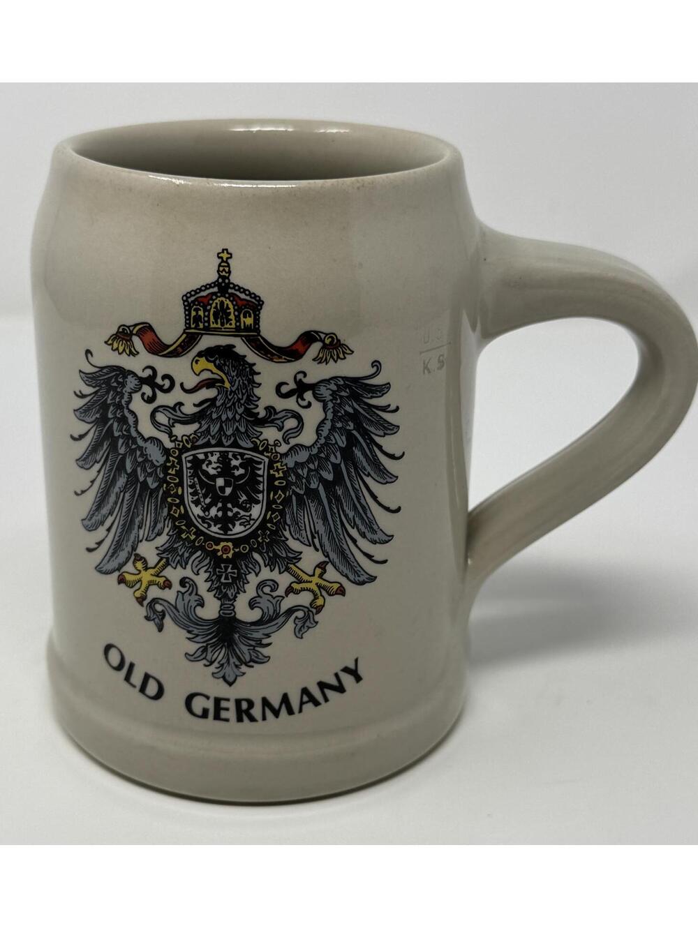 Kunst Palette Regnitzlosau Bavaria Old Germany Weimar Eagle Tankard Stein 5 inch
